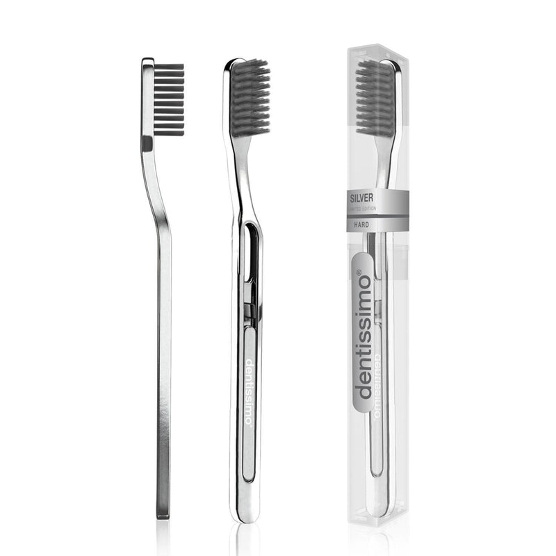 (Premium Series) Silver Hard Toothbrush (40g)