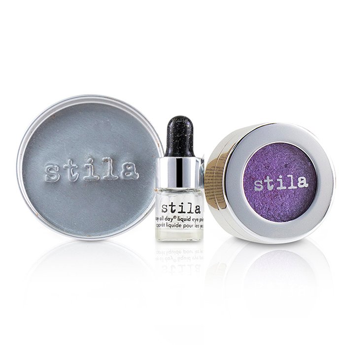 Magnificent Metals Foil Finish Eye Shadow With Mini Stay All Day Liquid Eye Primer -