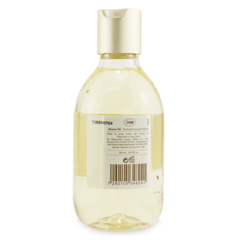 Shower Oil - Patchouli Lanvender Vanilla (Plastic Bottle)