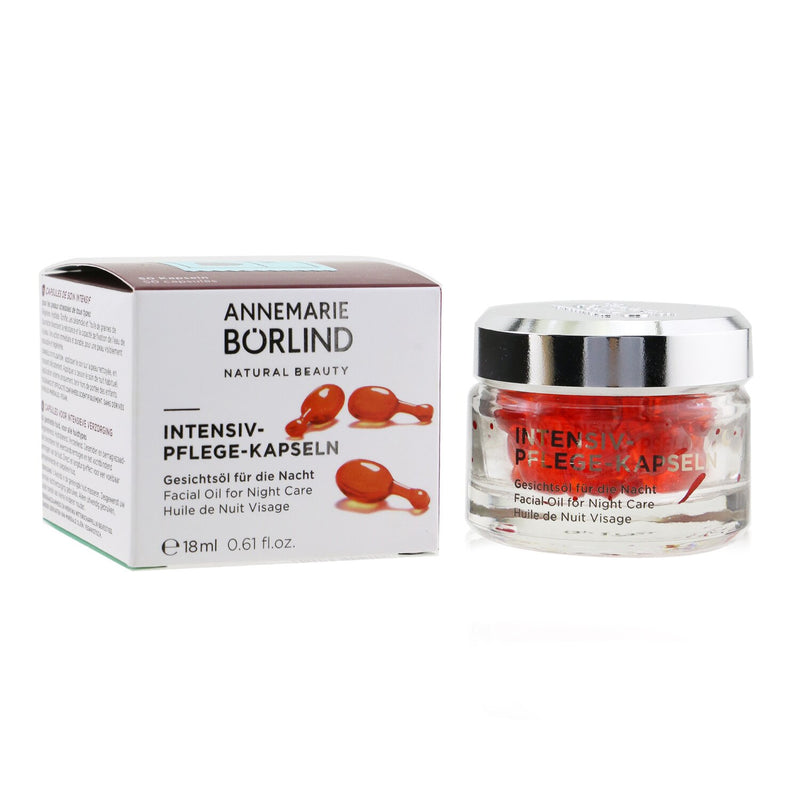 Facial Oil For Night Care - Intensive Care Capsules For Stress Skin