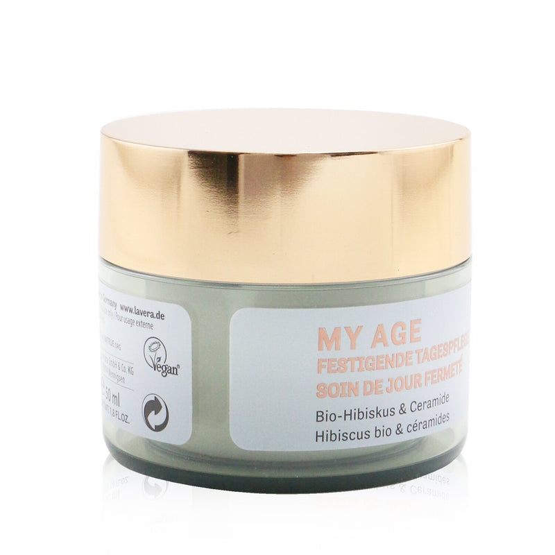My Age Firming Day Cream With Organic Hibiscus & Ceramides - For Mature Skin