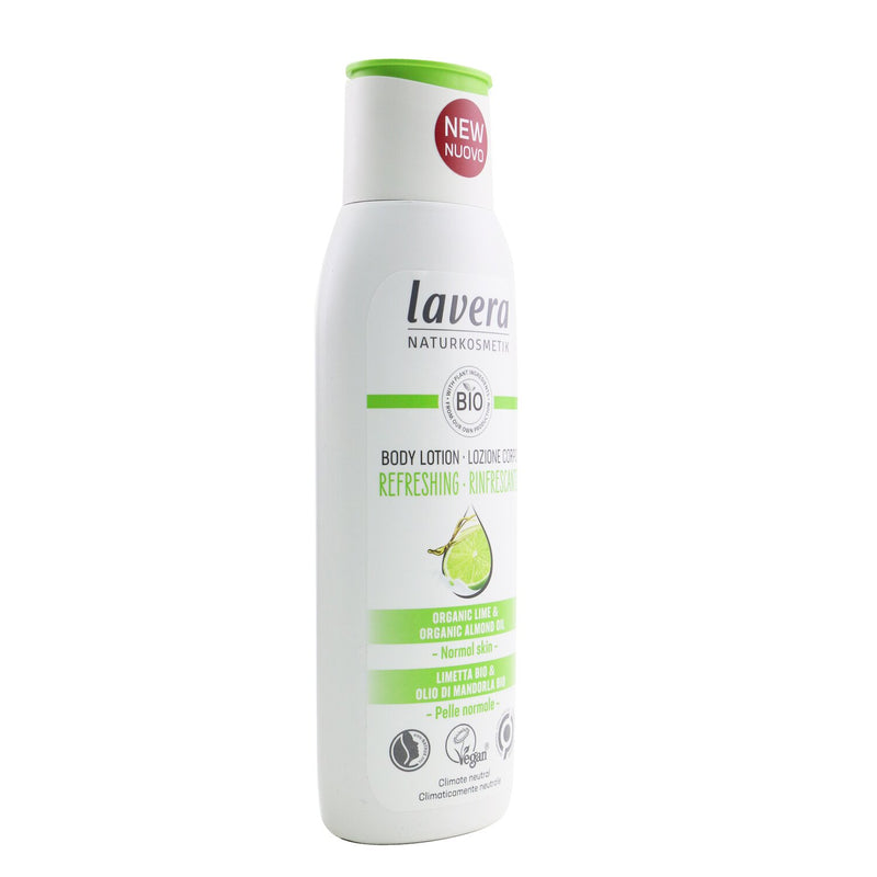 Body Lotion (Regreshing) - With Lime & Organic Almond Oil - For Normal Skin