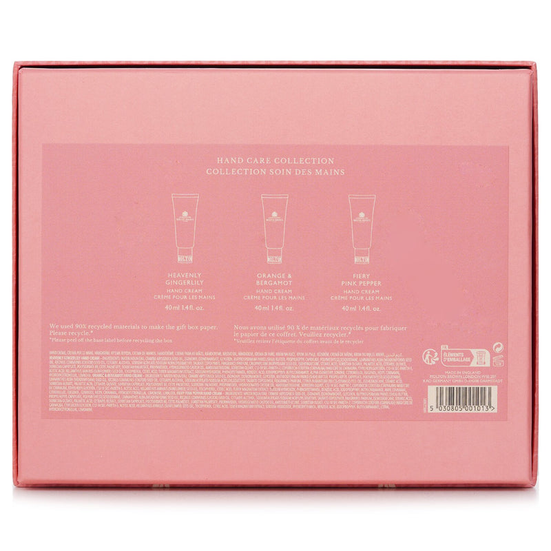 Hand Care Gift Set: Heavenly Gingerlily 40ml + Orange & Bergamot 40ml + Fiery Pink Pepper 40ml