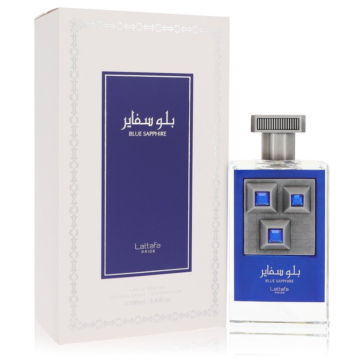 Lattafa Pride Blue Sapphire Eau De Parfum Spray (Unisex) By Lattafa