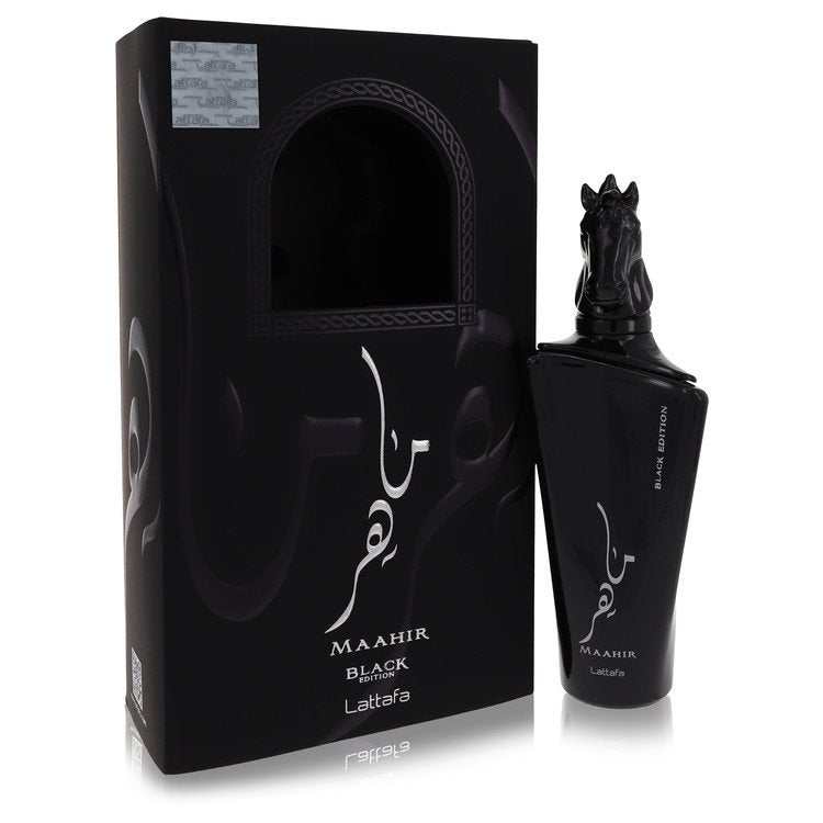 Maahir Black Edition Eau De Parfum Spray (Unisex) By Lattafa