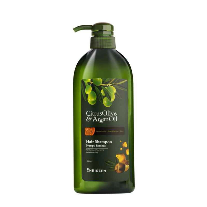 Citrus Olive & Argan Oil Hair Shampoo 550ml