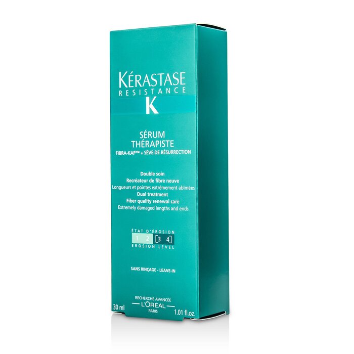 Resistance Serum Therapiste Dual Treatment Fiber Quality Renewal Care (Extremely Damaged Lengths and Ends)