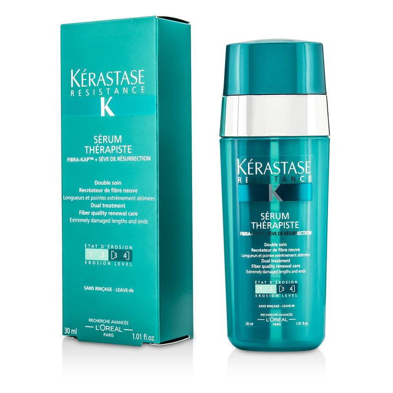 Resistance Serum Therapiste Dual Treatment Fiber Quality Renewal Care (Extremely Damaged Lengths and Ends)