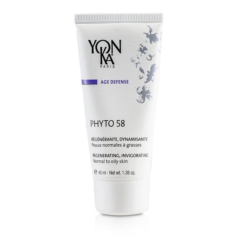 Age Defense Phyto 58 Creme With Rosemary - Revitalizing, Invigorating (Normal To Oily Skin)