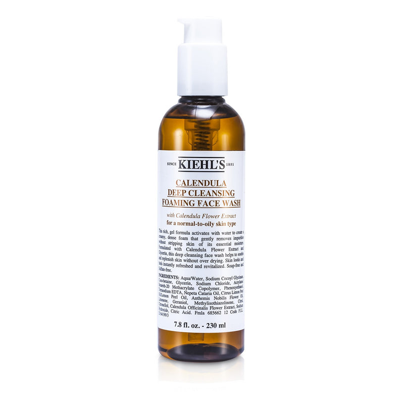 Calendula Deep Cleansing Foaming Face Wash