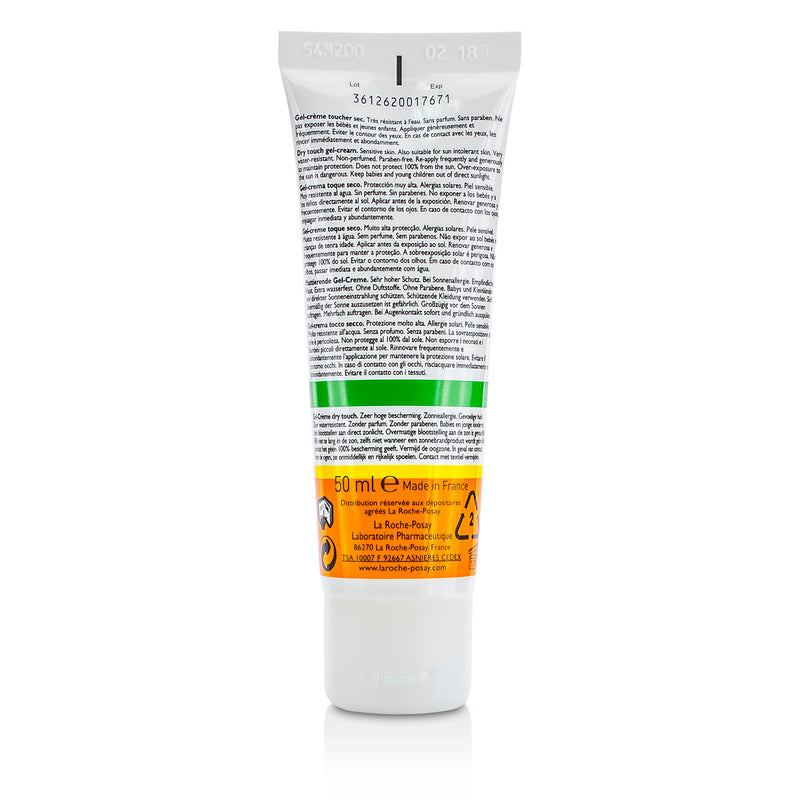 Anthelios XL 50 Anti-Shine Dry Touch Gel-Cream SPF 50+ - For Sun & Sun Intolerant Skin