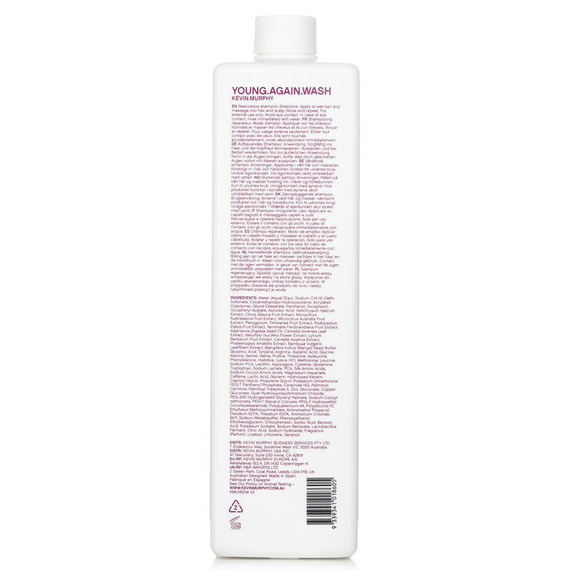 Young.Again.Wash (Immortelle and Baobab Infused Restorative Softening Shampoo - To Dry Brittle Hair)