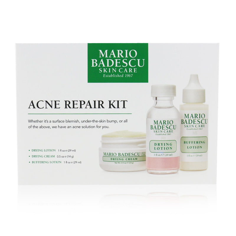 Acne Repair Kit: Drying Lotion 29ml + Drying Cream 14g + Buffering Lotion 29ml