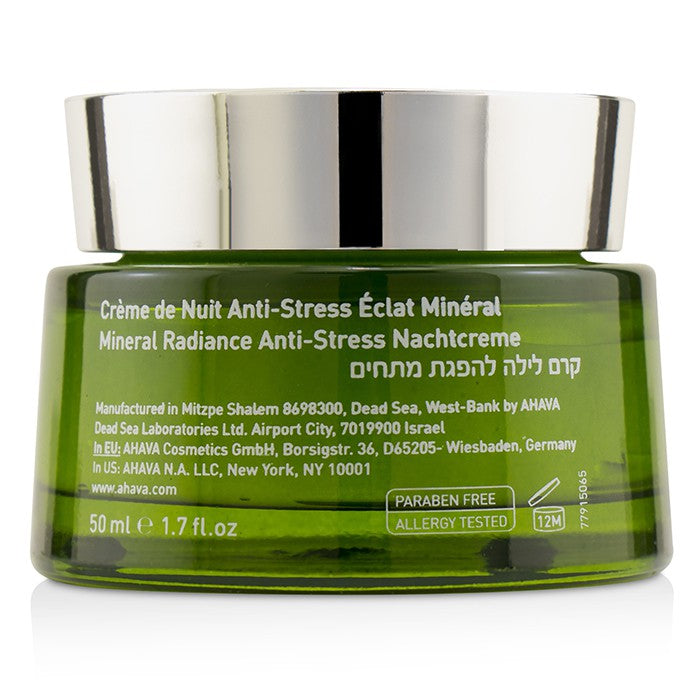 Mineral Radiance Overnight De-Stressing Cream