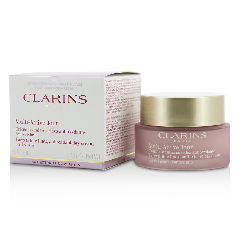 Multi-Active Day Targets Fine Lines Antioxidant Day Cream - For Dry Skin