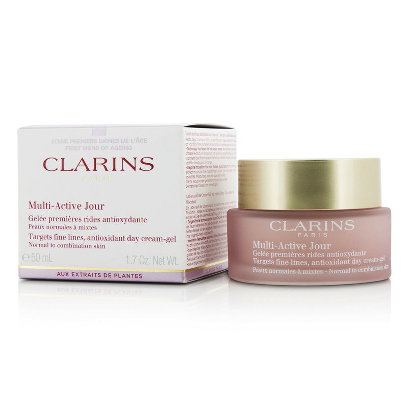 Multi-Active Day Targets Fine Lines Antioxidant Day Cream-Gel - For Normal To Combination Skin