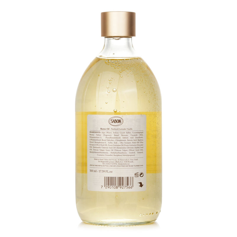 Shower Oil - Patchouli Lanvender Vanilla