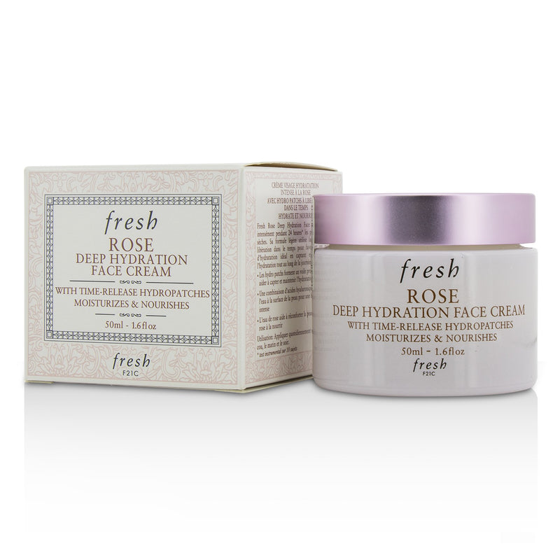 Rose Deep Hydration Face Cream - Normal to Dry Skin Types
