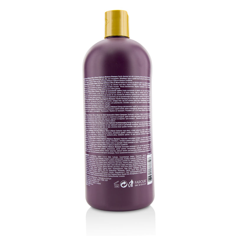 Deep Brilliance Olive & Monoi Optimum Moisture Shampoo