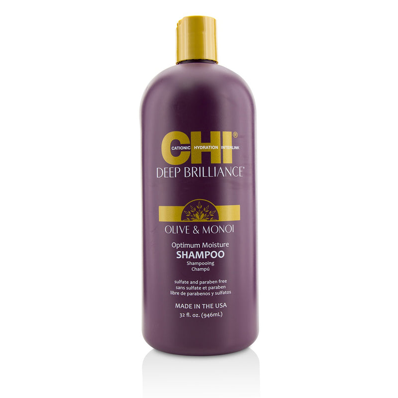 Deep Brilliance Olive & Monoi Optimum Moisture Shampoo