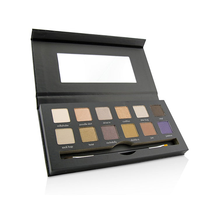 Rock The Croc Eyeshadow Palette (12x Eyeshadow, 1x Double Ended Eyeshadow Brush)