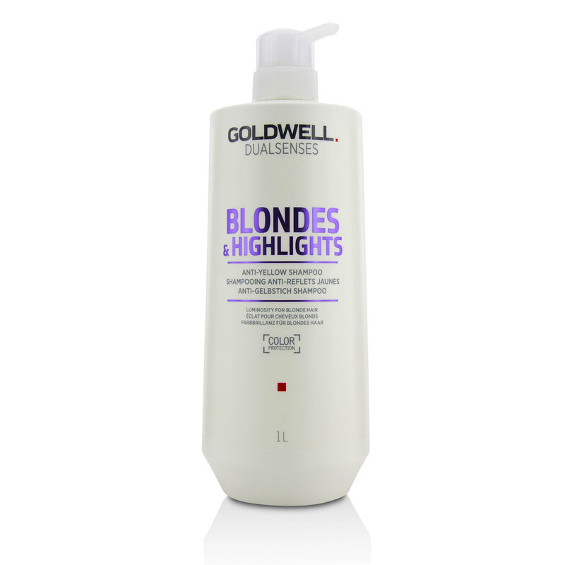 Dual Senses Blondes & Highlights Anti-Yellow Shampoo (Luminosity For Blonde Hair)