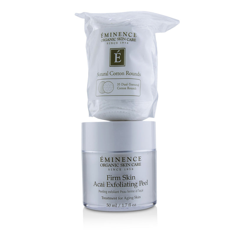 Firm Skin Acai Exfoliating Peel (with 35 Dual-Textured Cotton Rounds)
