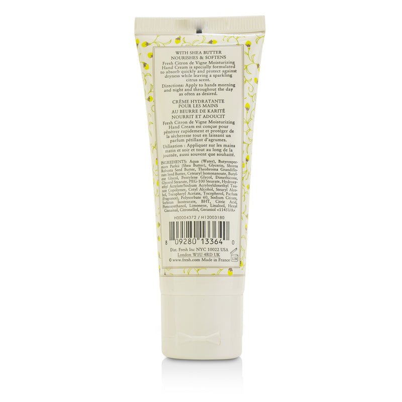 Citron De Vigne Moisturizing Hand Cream