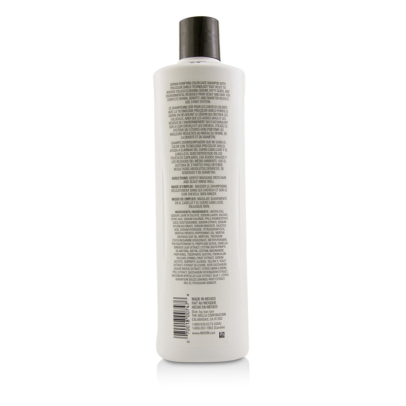 Derma Purifying System 4 Cleanser Shampoo (Colored Hair, Progressed Thinning, Color Safe)