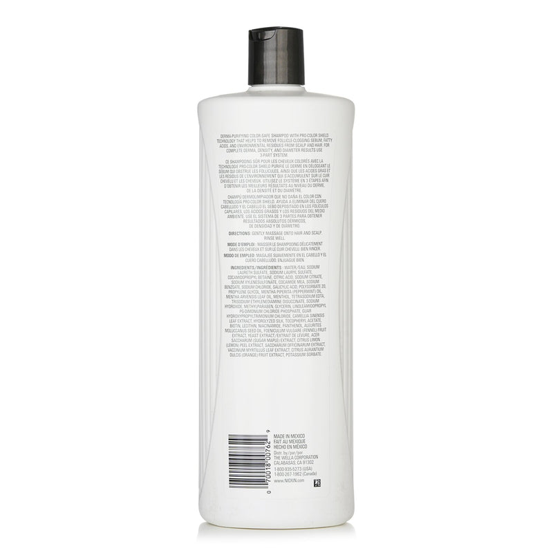 Derma Purifying System 5 Cleanser Shampoo (Chemically Treated Hair, Light Thinning, Color Safe)