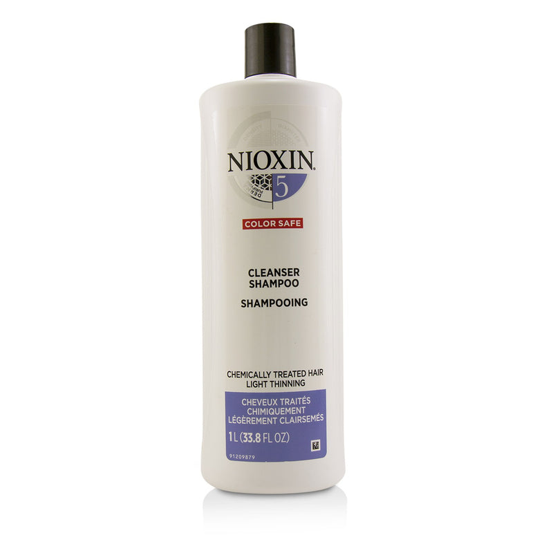 Derma Purifying System 5 Cleanser Shampoo (Chemically Treated Hair, Light Thinning, Color Safe)