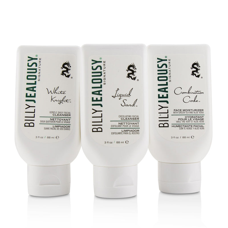 Face3Some Kit: Face Moisturizer 88ml + Exfoliating Facial Cleanser 88ml + Gentle Daily Facial Cleanser 88ml