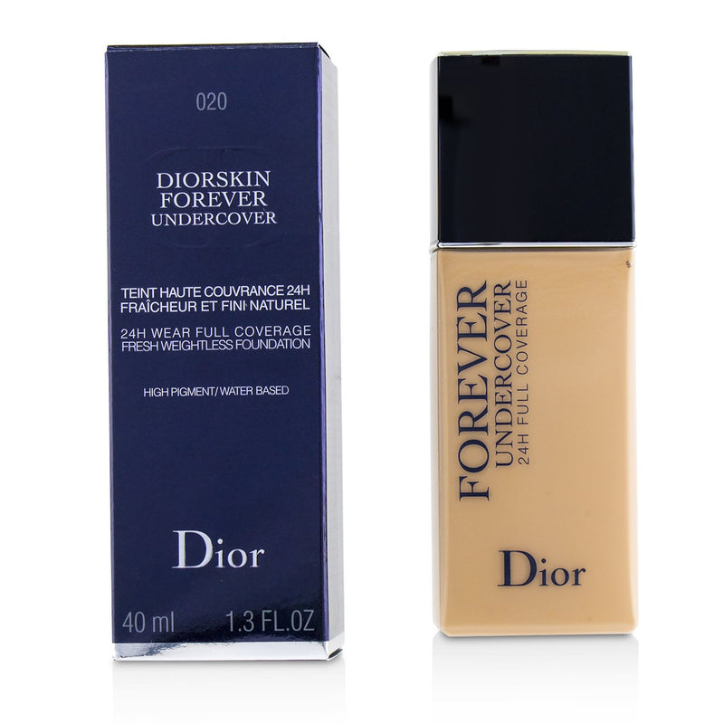 Diorskin Forever Undercover 24H Wear Full Coverage Water Based Foundation -