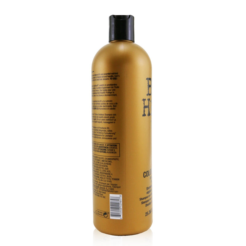 Bed Head Colour Goddess Oil Infused Shampoo - For Coloured Hair (Cap)