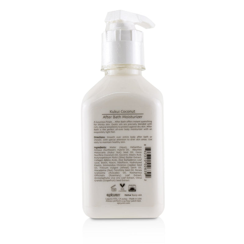 After Bath Moisturizer - Kukui Coconut