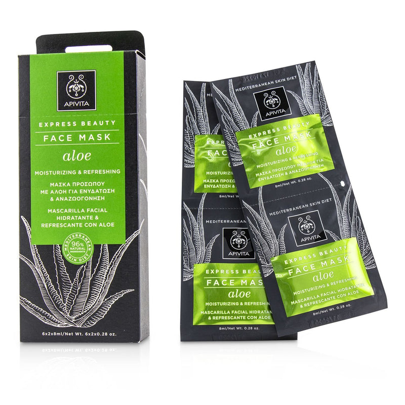 Express Beauty Face Mask with Aloe (Moisturizing & Refreshing)