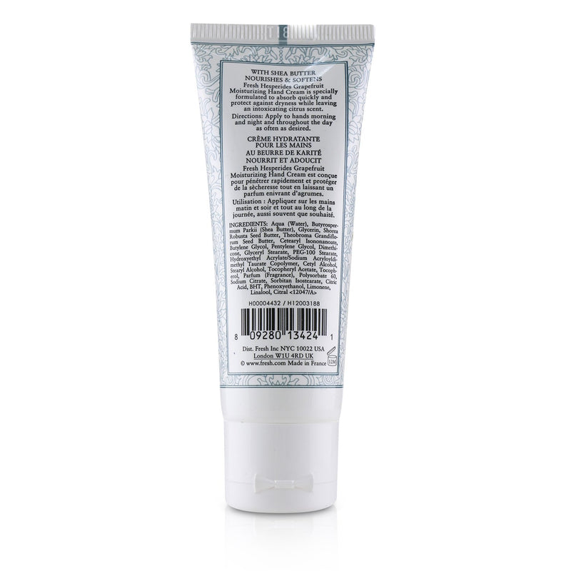 Hesperides Grapefruit Moisturiszing Hand Cream