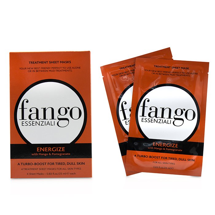 Fango Essenziali Energize Treatment Sheet Masks