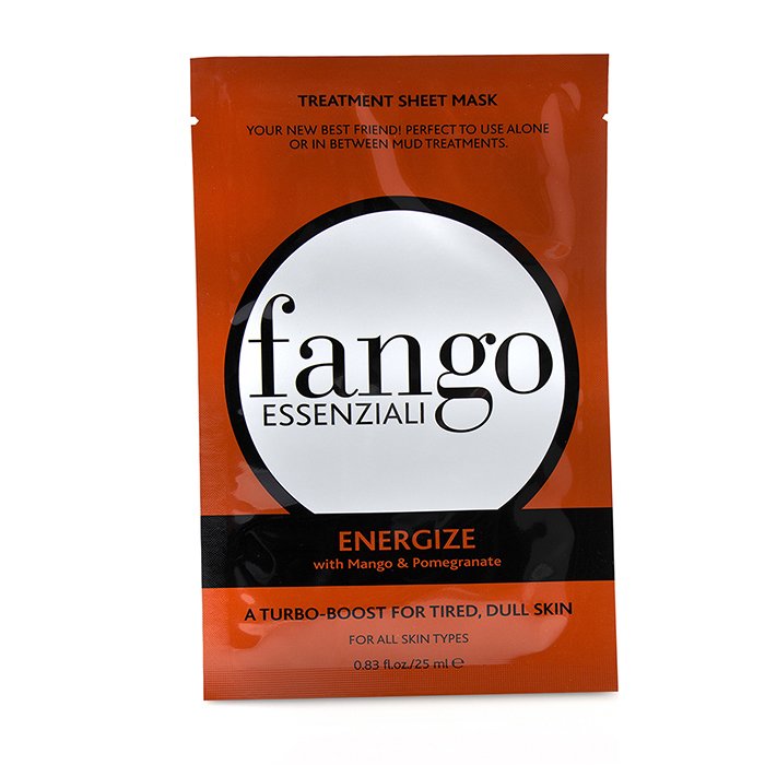 Fango Essenziali Energize Treatment Sheet Masks