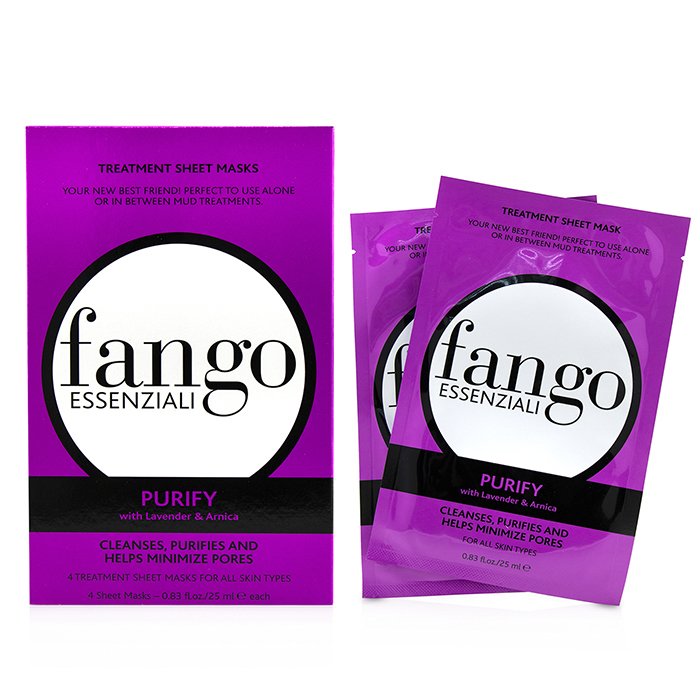 Fango Essenziali Purify Treatment Sheet Masks