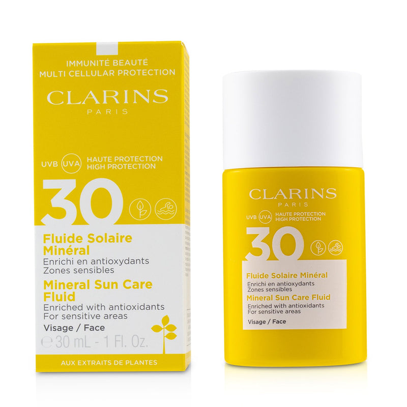 Mineral Sun Care Fluid For Face SPF 30 - For Sensitive Areas