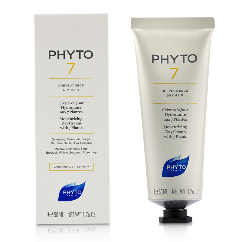 Phyto 7 Moisturizing Day Cream with 7 Plants (Dry Hair)
