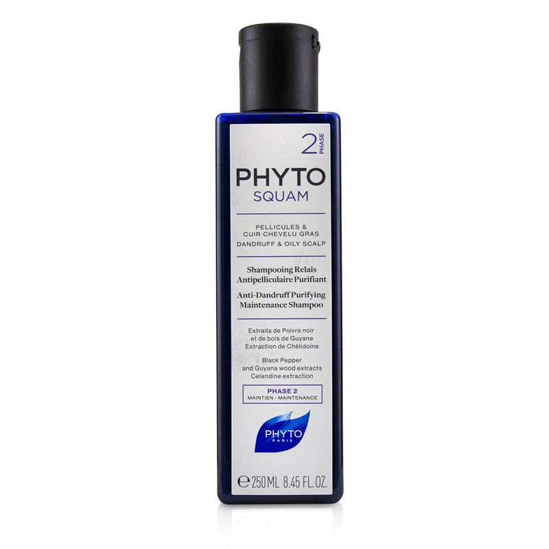 PhytoSquam Anti-Dandruff Purifying Maintenance Shampoo (Dandruff & Oily Scalp)