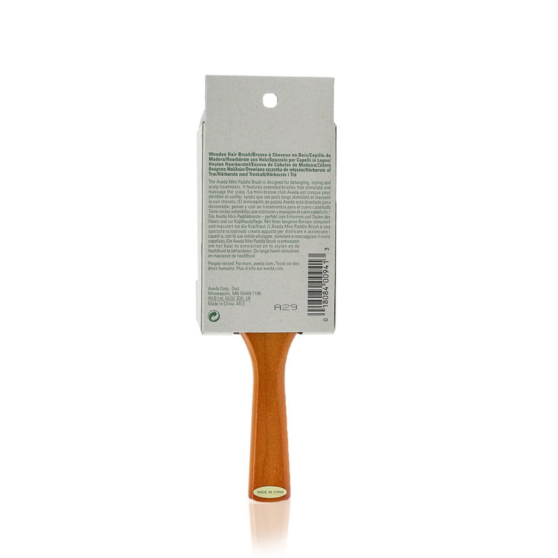 Wooden Mini Paddle Brush