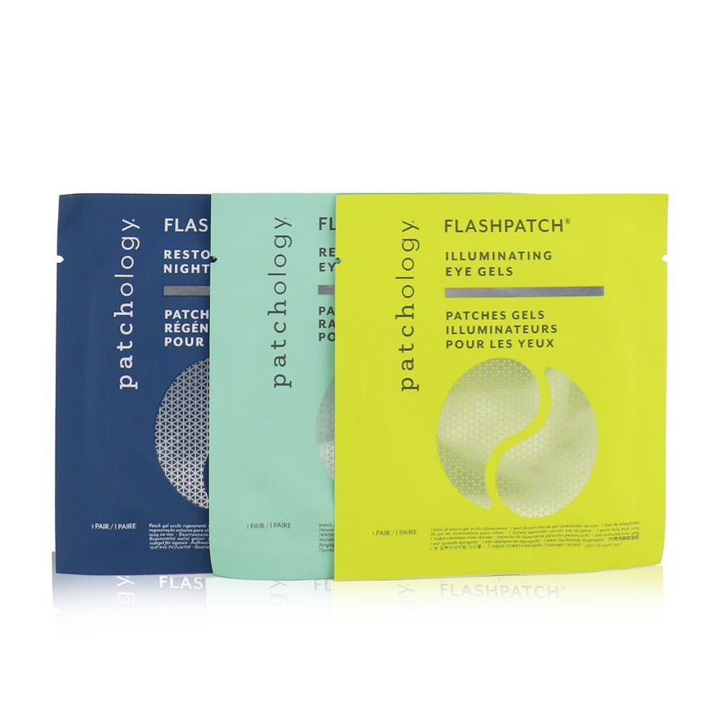 FlashPatch Eye Gels - All Eyes On You Eye Perfecting Trio Kit: Rejuvenating, Illuminating, Restoring