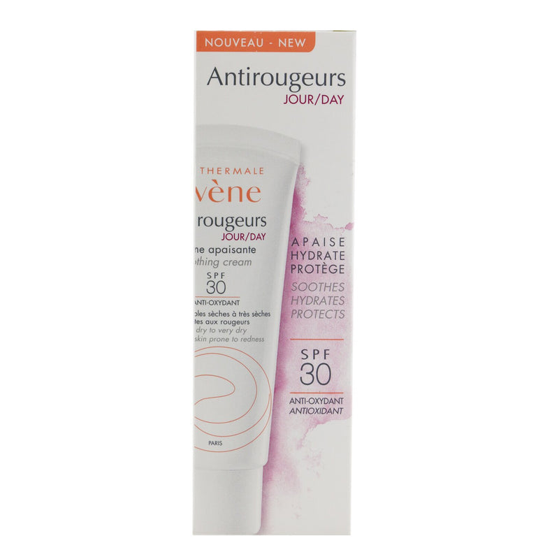 Antirougeurs DAY Soothing Cream SPF 30 - For Dry to Very Dry Sensitive Skin Prone to Redness