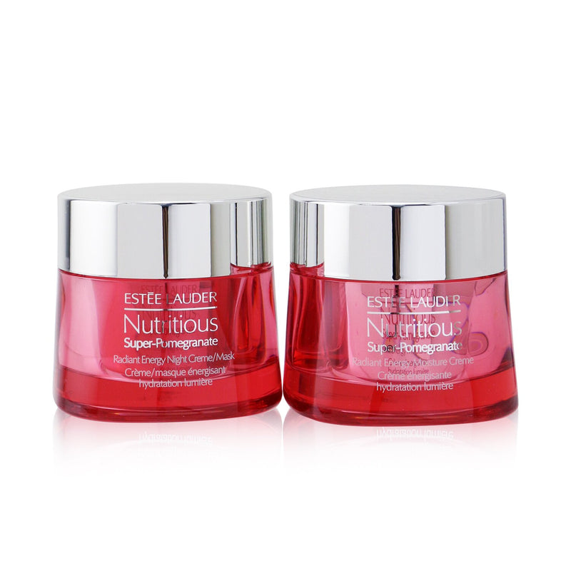 Nutritious Super-Pomegranate Day & Night Radiance Set: Moisture Creme 50ml+ Night Creme/Mask 50ml