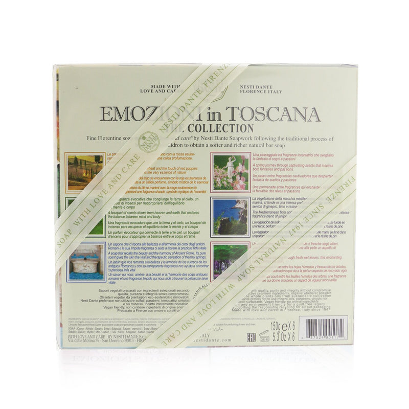 Emozioni In Toscana The Collection Gift Set (#Gardino In Flore, #Campagna Dorata, #Macchia Odorosa, #Borghi E Monasteri, #Bosco Incantato, #Thermal Water)