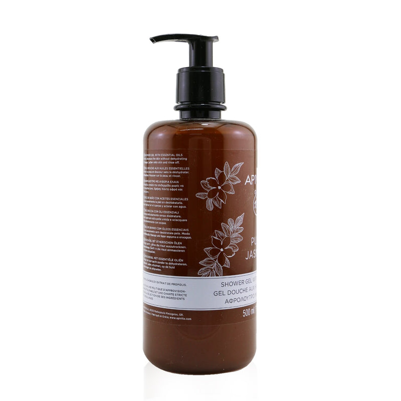 Pure Jasmine Shower Gel with Essential Oils - Ecopack