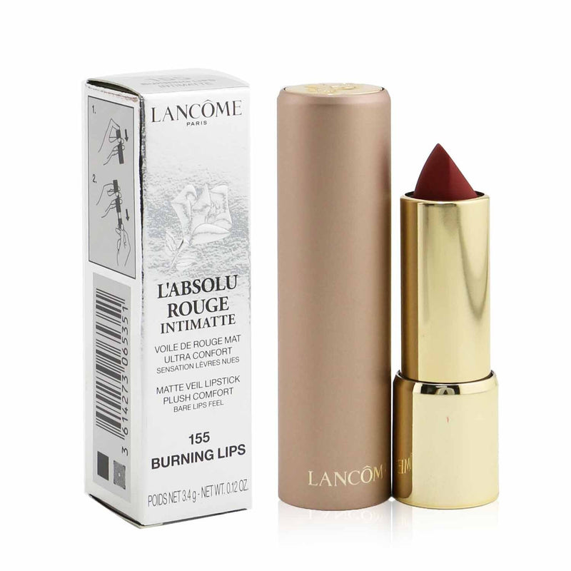 L'Absolu Rouge Intimatte Matte Veil Lipstick -